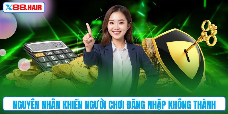 Nguyên nhân khiến người chơi đăng nhập không thành công