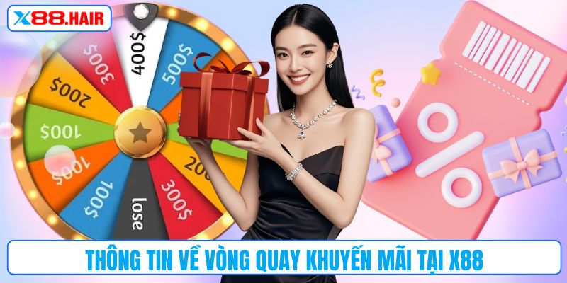 Thông tin về vòng quay khuyến mãi tại X88