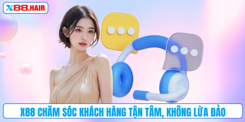 X88 chăm sóc khách hàng tận tâm, không lừa đảo